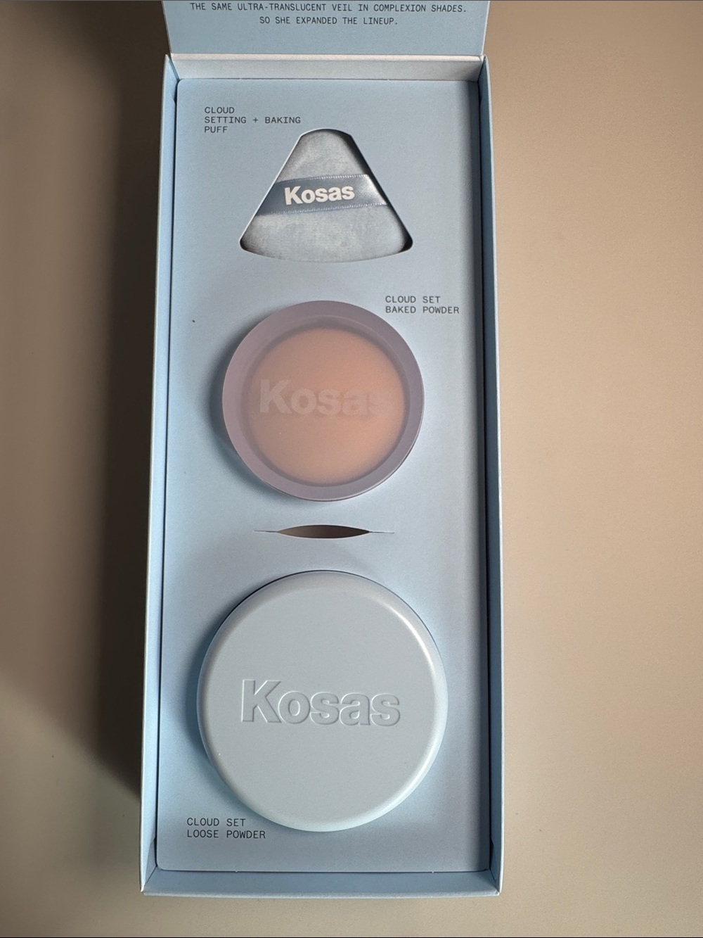 KOSAS LOOSE & PRESSED POWDER * NEW IN BOX* - Picture 3 of 4